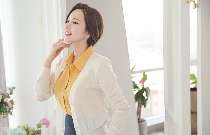 Daily V-neck Cardigan