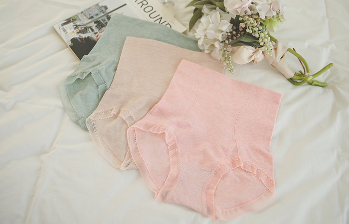 pastel Corrugated panty girdle chakap