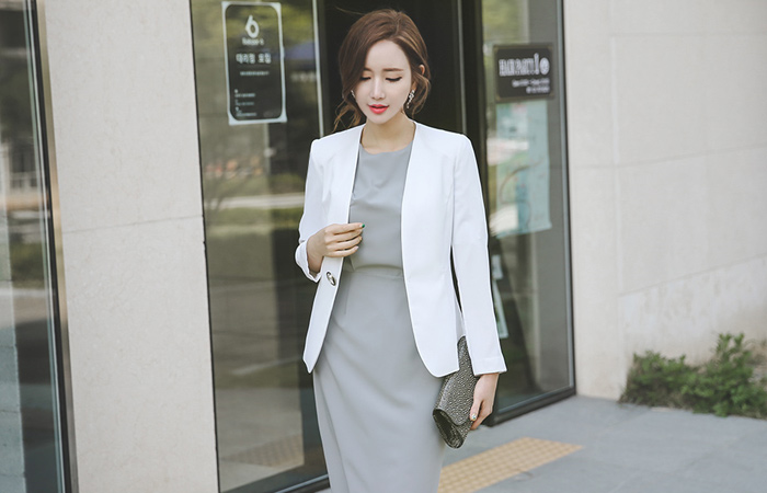 Antique Pearl Button key point Jacket