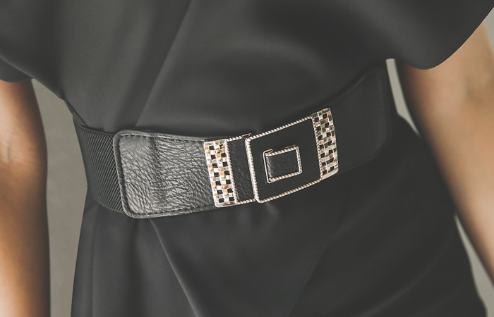 Luxury Gold Wide Belt