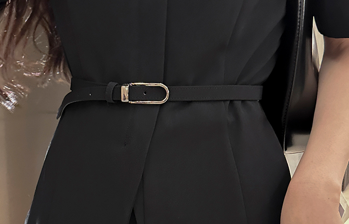 캐서린 Hidden Zipper Set-up Jacket(Summer)_Belt